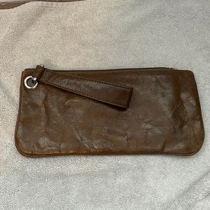 Brown hobo international small handbag